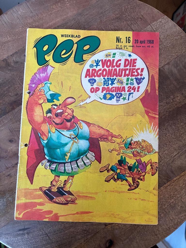 Pep met poster, Ophalen of Verzenden, Gebruikt, Overige binnenlandse clubs, Poster, Plaatje of Sticker