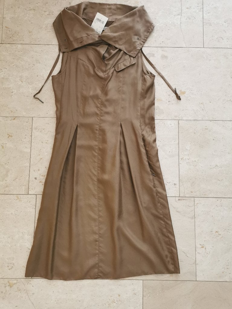 Turnover: NIEUW 100% leuk zijden jurkje. Maat S, Kleding | Dames, Overige kleuren, Verzenden, Nieuw, Turnover