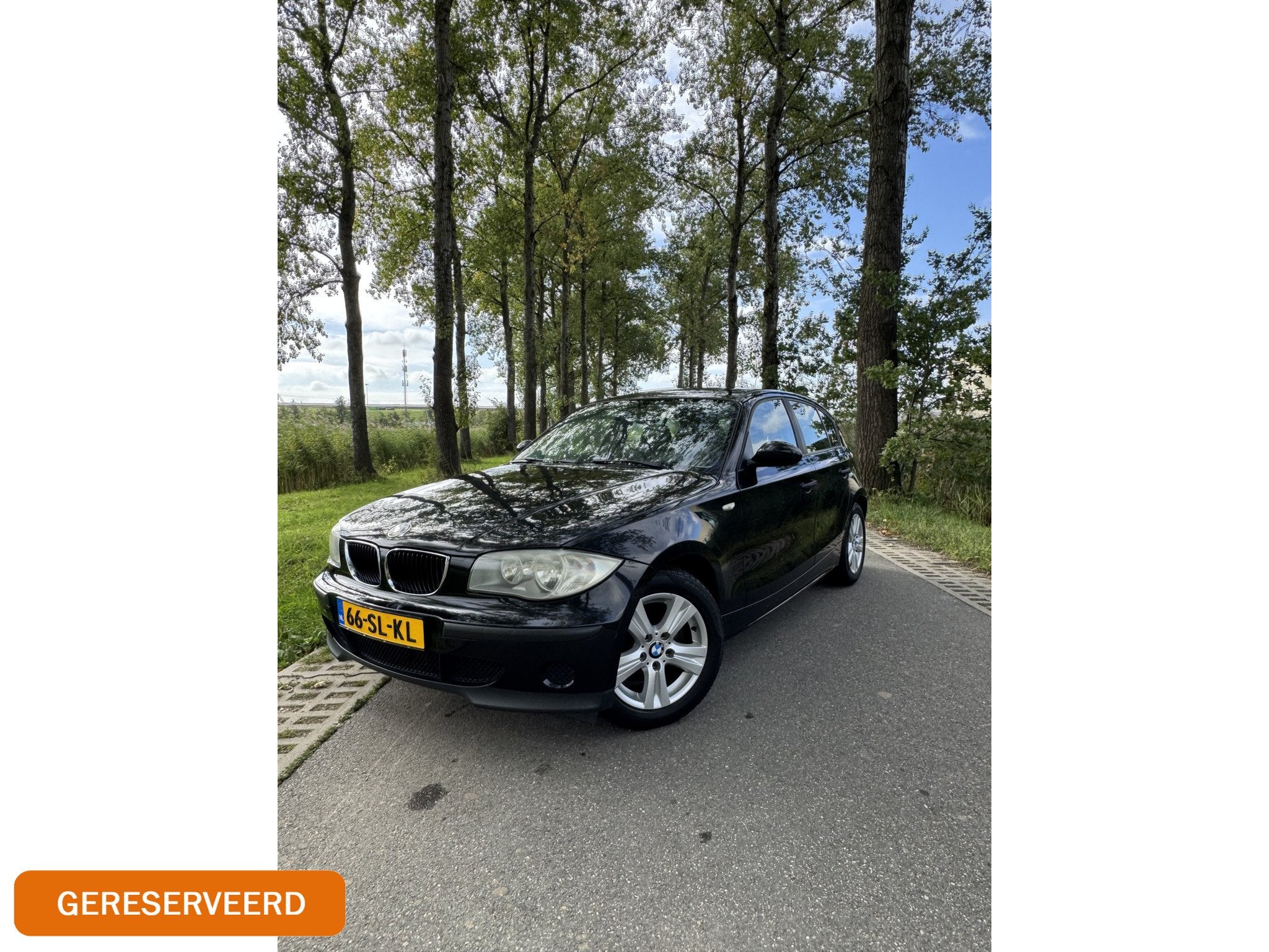 BMW 1-serie 116i Business Line (bj 2006), Auto's, Achterwielaandrijving, Gebruikt, 4 cilinders, 635 kg