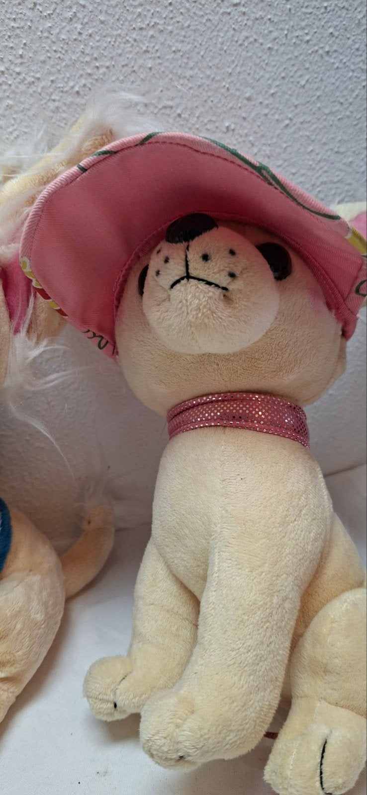 Set van 2 schattige chihuahua knuffels met kleding, Ophalen, Zo goed als nieuw, Hond of Kat, Overige typen