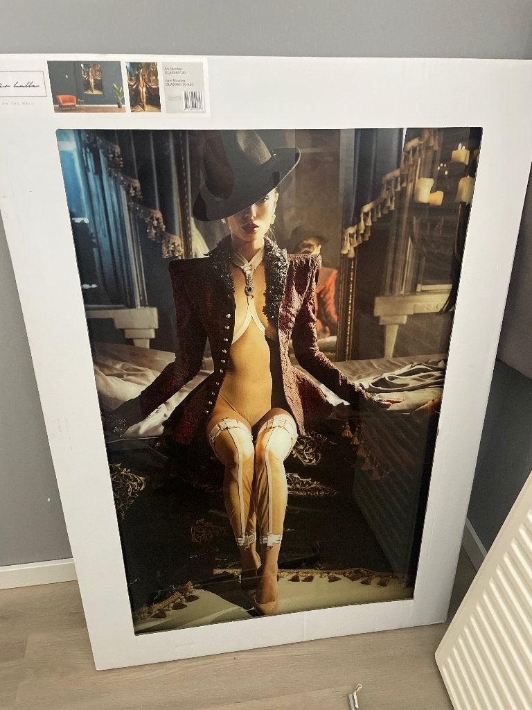 Schilderij glas 60x120 cm, Ophalen