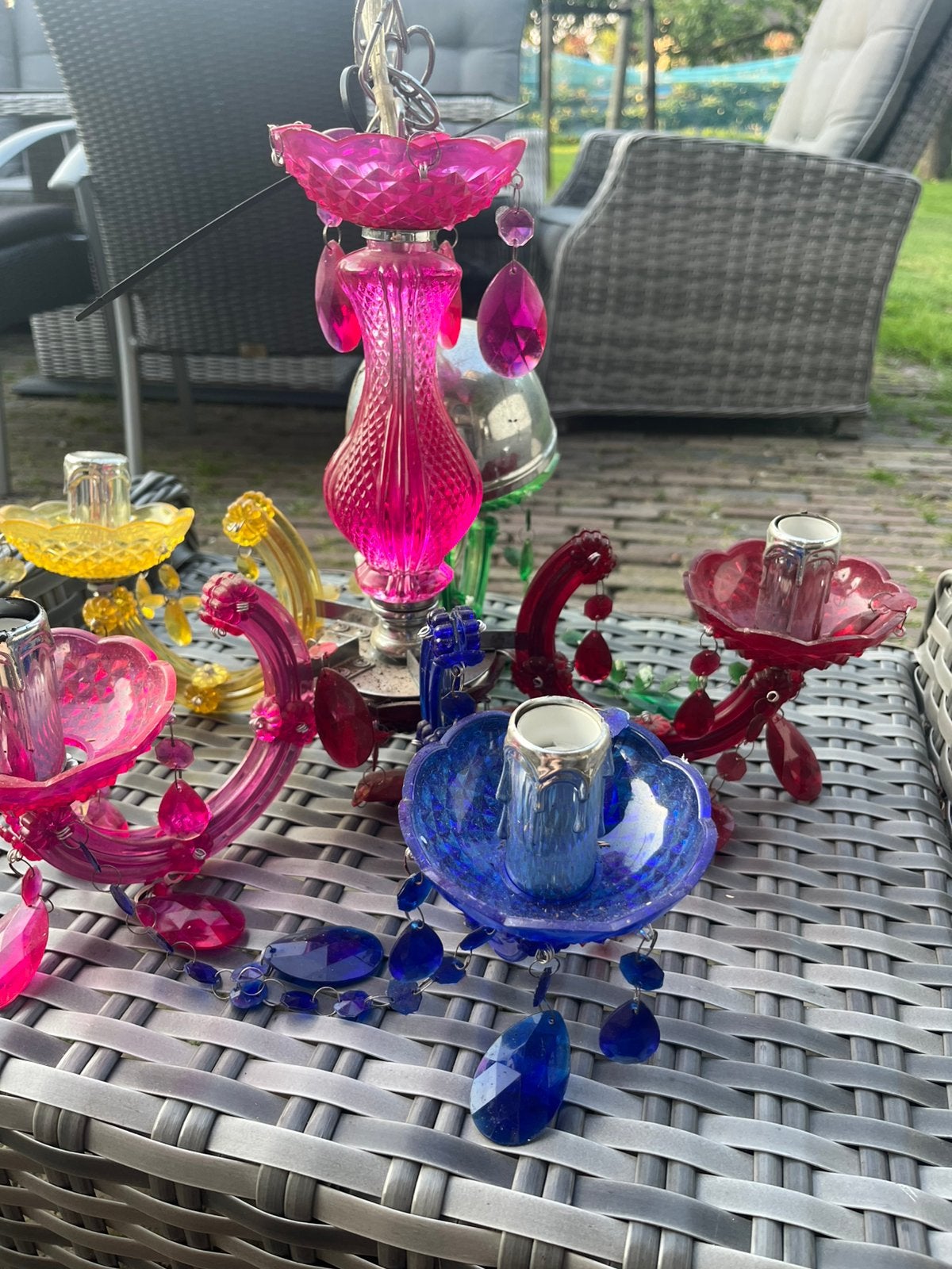 Kroonluchter voor kinderkamer, Ophalen of Verzenden, Zo goed als nieuw