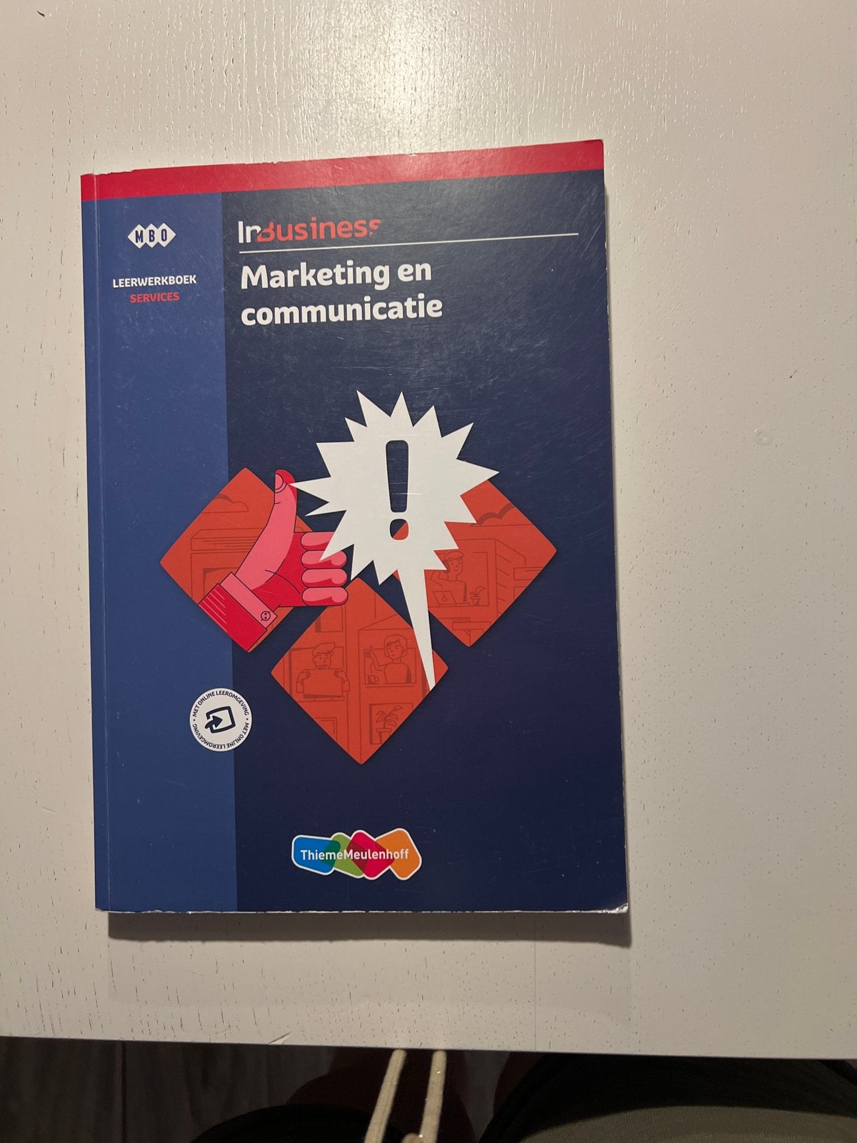 InBusiness Marketing en Communicatie HBO leerboek, Boeken, Ophalen of Verzenden, Gamma, Zo goed als nieuw, HBO