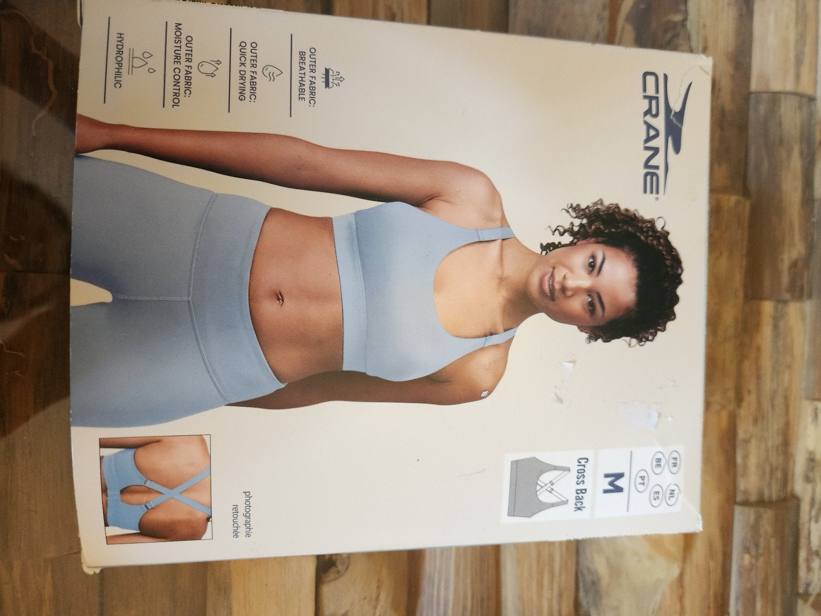 Nieuwe sport bh maat M, Kleding | Dames, Maat 38/40 (M), Blauw, CRANE, Nieuw