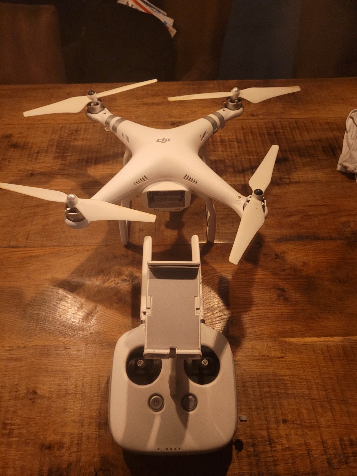 DJI Phantom 3 Standard Drone met Afstandsbediening, Audio, Tv en Foto, Drones, Cameradrone, 100 tot 1000 meter, Zo goed als nieuw