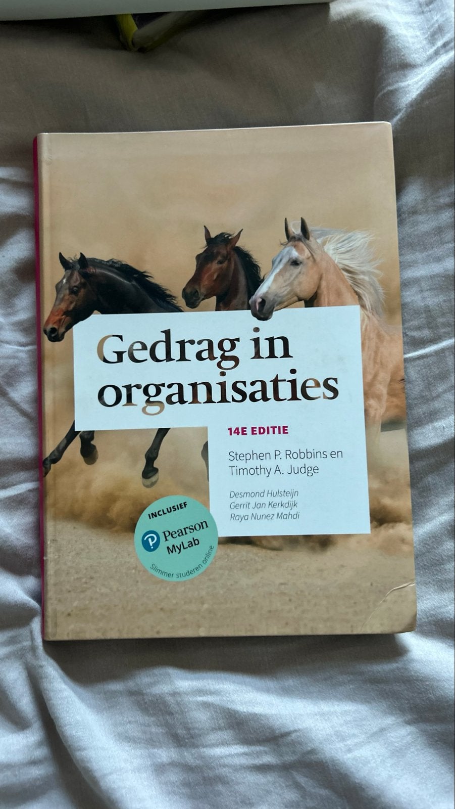 Gedrag in Organisaties - Toegepaste Psychologie (14e editie), Ophalen of Verzenden, Gamma, Gelezen, HBO