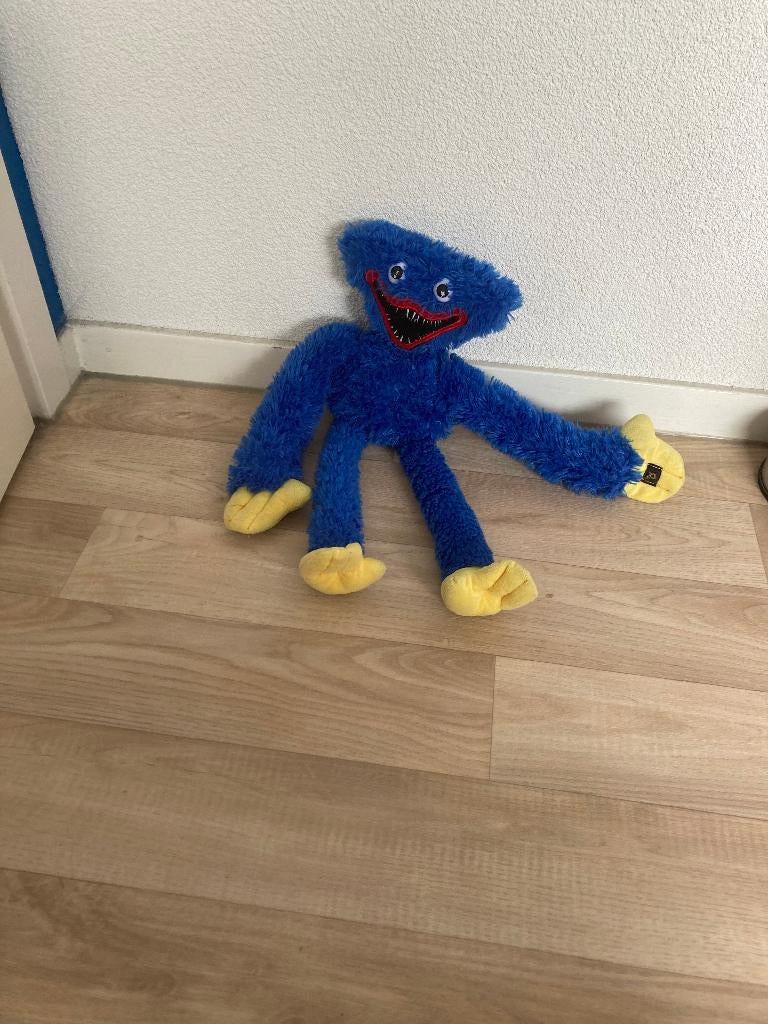 Blauwe Huggy Wuggy Knuffel, Kinderen en Baby's, Speelgoed | Knuffels en Pluche, Ophalen, Overige merken, Overige karakters, Overige typen