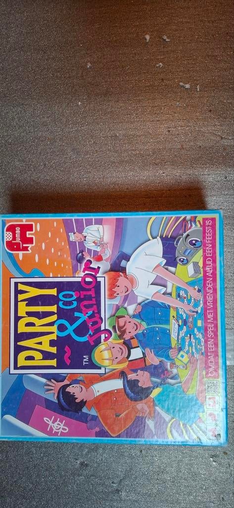 Party & Co Junior, Monopoly en Doolhof bordspellen, Ophalen, Gebruikt, Reisspel