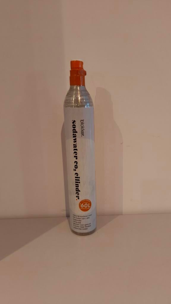 Blokker Sodawater CO2 Cilinder - Maakt 60L Sodawater, Ophalen of Verzenden, Nieuw