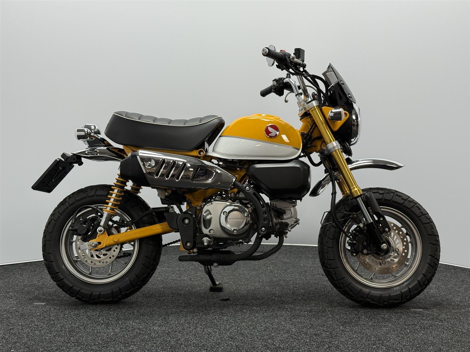 Honda Monkey Z 125, 125 cc, 11 kW of minder, Handgeschakeld, ABS
