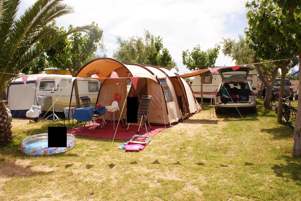 Bardani Villanova 320 tunnel tent, Caravans en Kamperen, Tenten, tot en met 4, Gebruikt, Ophalen