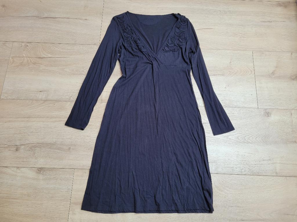 JUST B zwart jurkje maat L ~ NK0005, Kleding | Dames, Jurken, Zwart, Maat 42/44 (L), Ophalen of Verzenden, Zo goed als nieuw