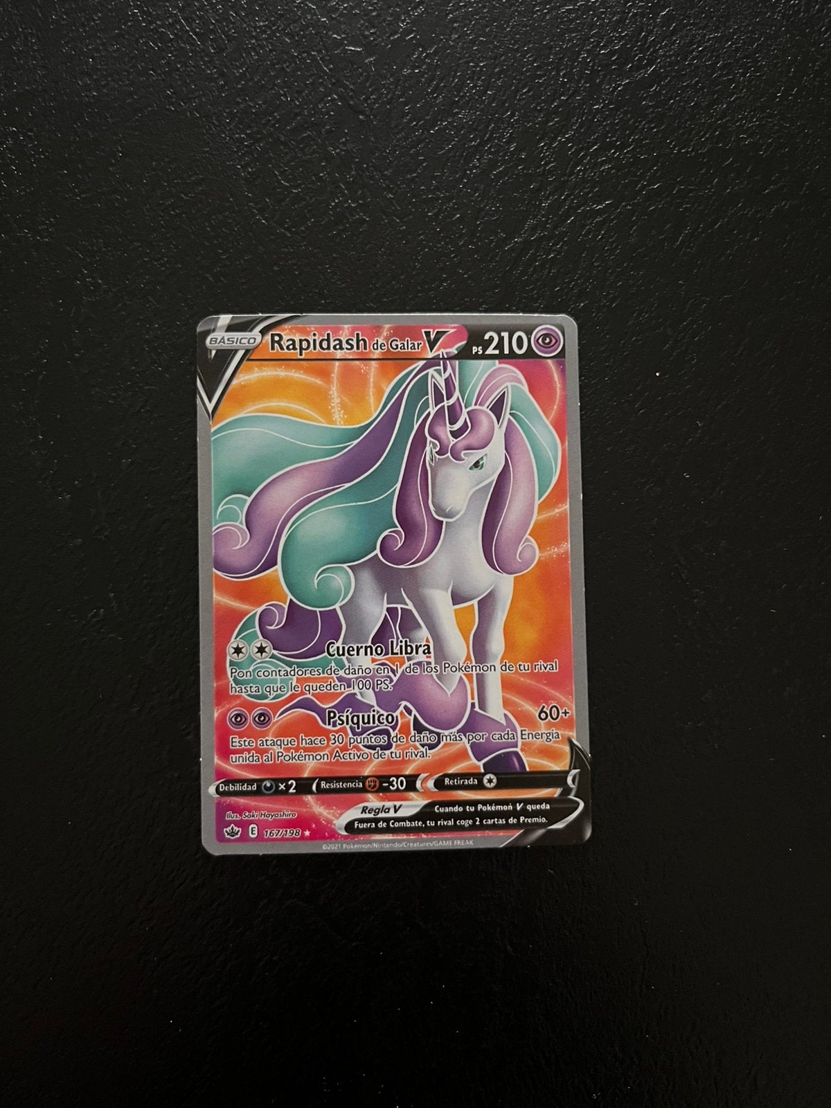 Rapidash de Galar, Ophalen, Zo goed als nieuw