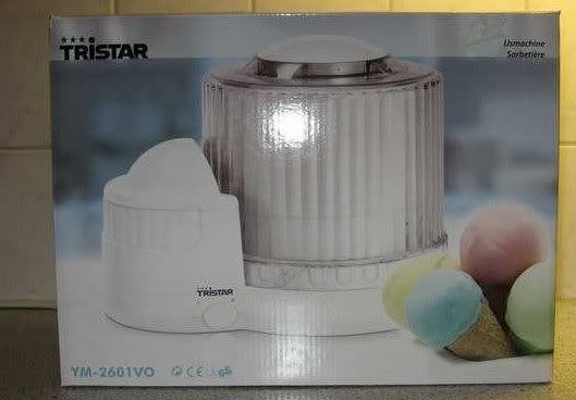 Te koop: tristar ijsmachine z.g.a.n, Overige typen, Ophalen, Zo goed als nieuw