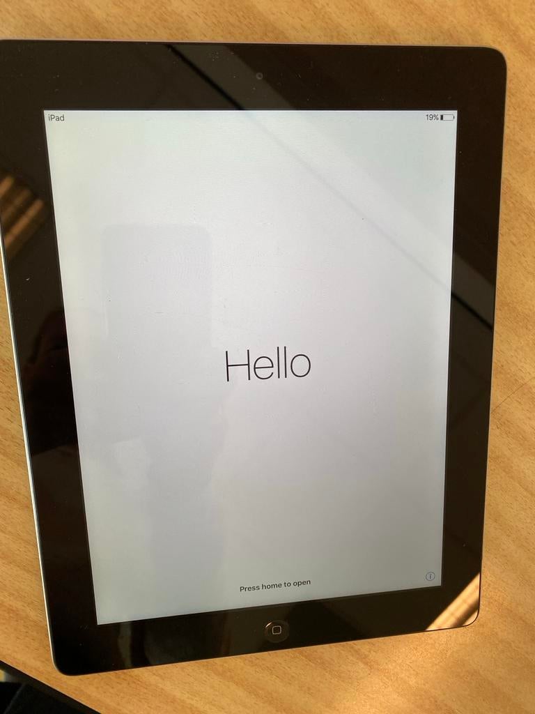 iPad 4e generatie 16GB (Model A1458), Gebruikt, Apple iPad, 16 GB, Wi-Fi