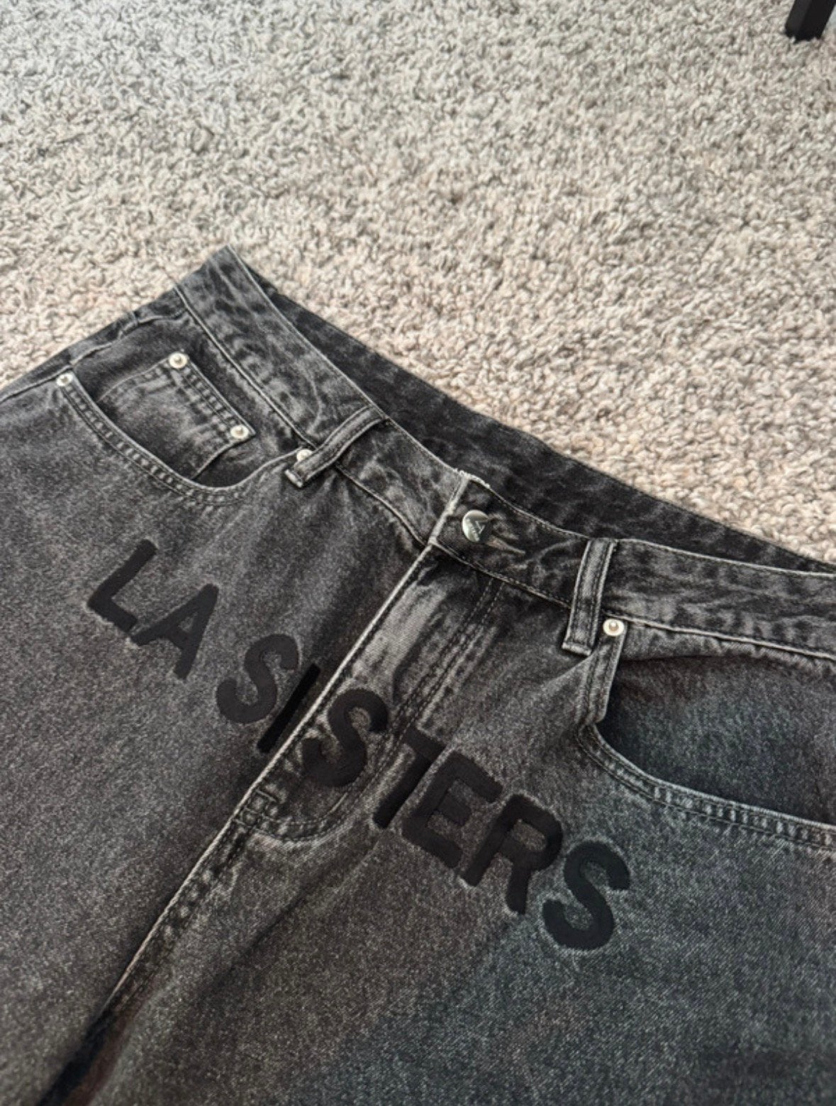 La sisters jeans, Ophalen of Verzenden, Zo goed als nieuw, Blauw, W28 - W29 (confectie 36)