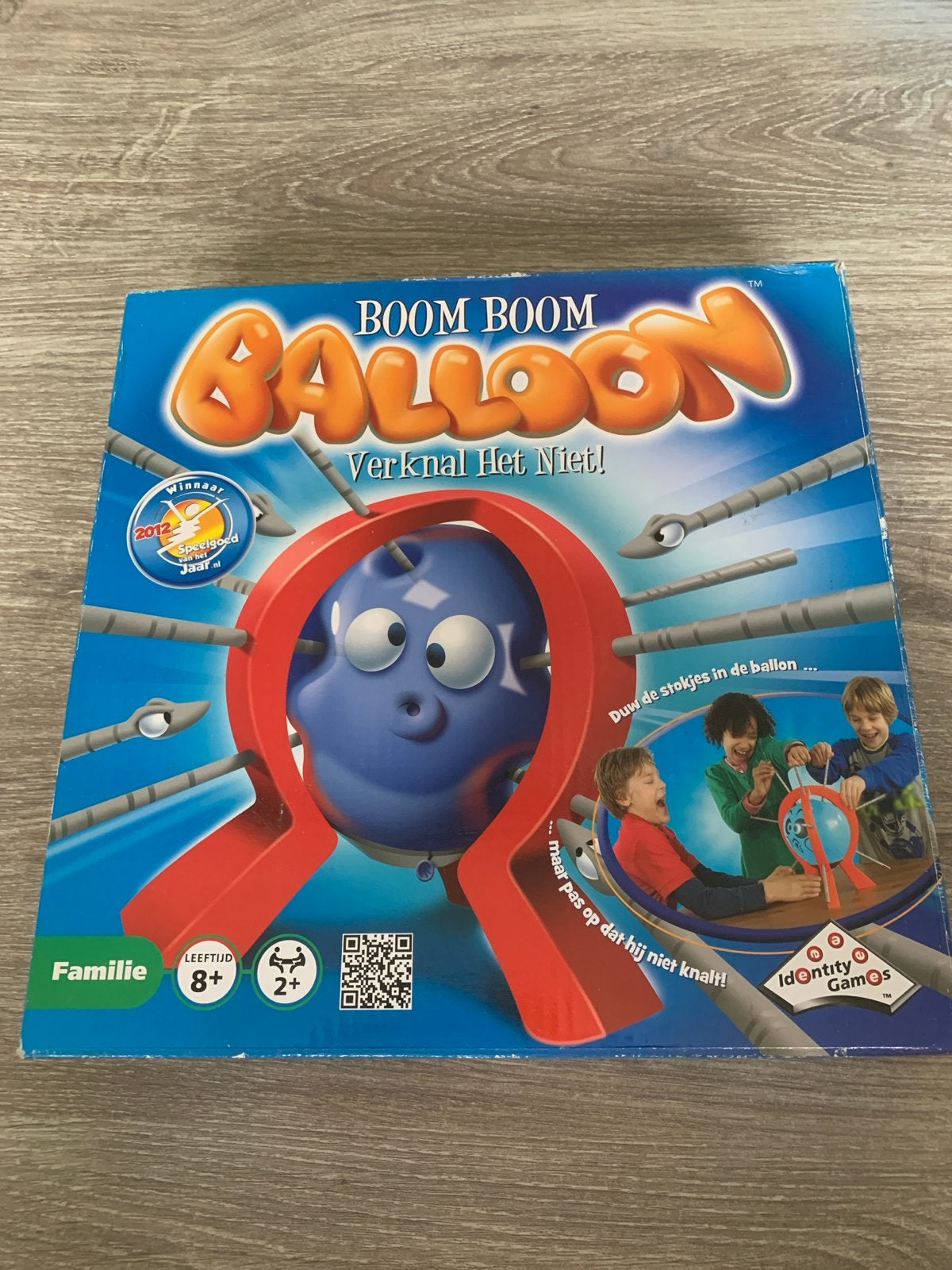 Boom Boom Balloon: Verknal Het Niet! - Familie Spel, Een of twee spelers, Ophalen of Verzenden, Zo goed als nieuw