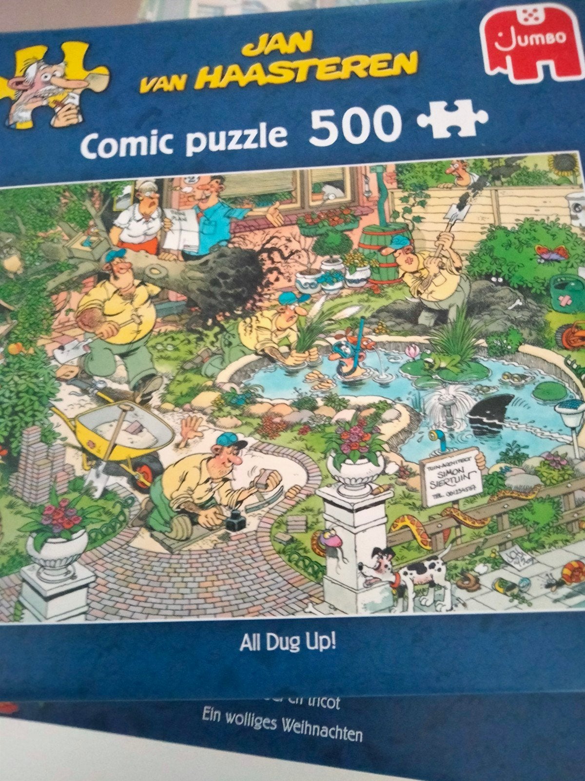 puzzel  j.v.haasteren, Ophalen, 500 t/m 1500 stukjes, Zo goed als nieuw