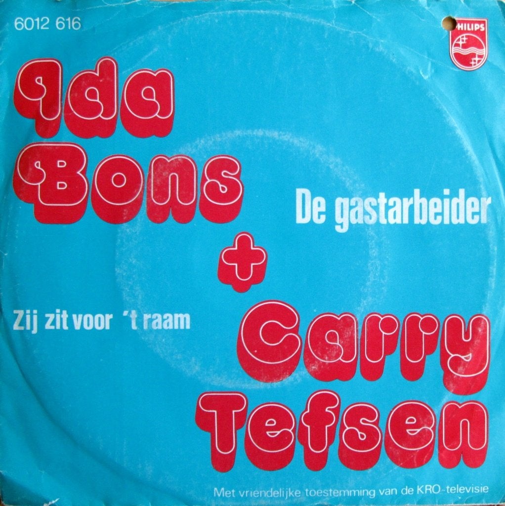 1971	Ida Bons & Carry Tefsen		De Gastarbeider, Fotohoes, 7 inch, Ophalen of Verzenden, Zo goed als nieuw