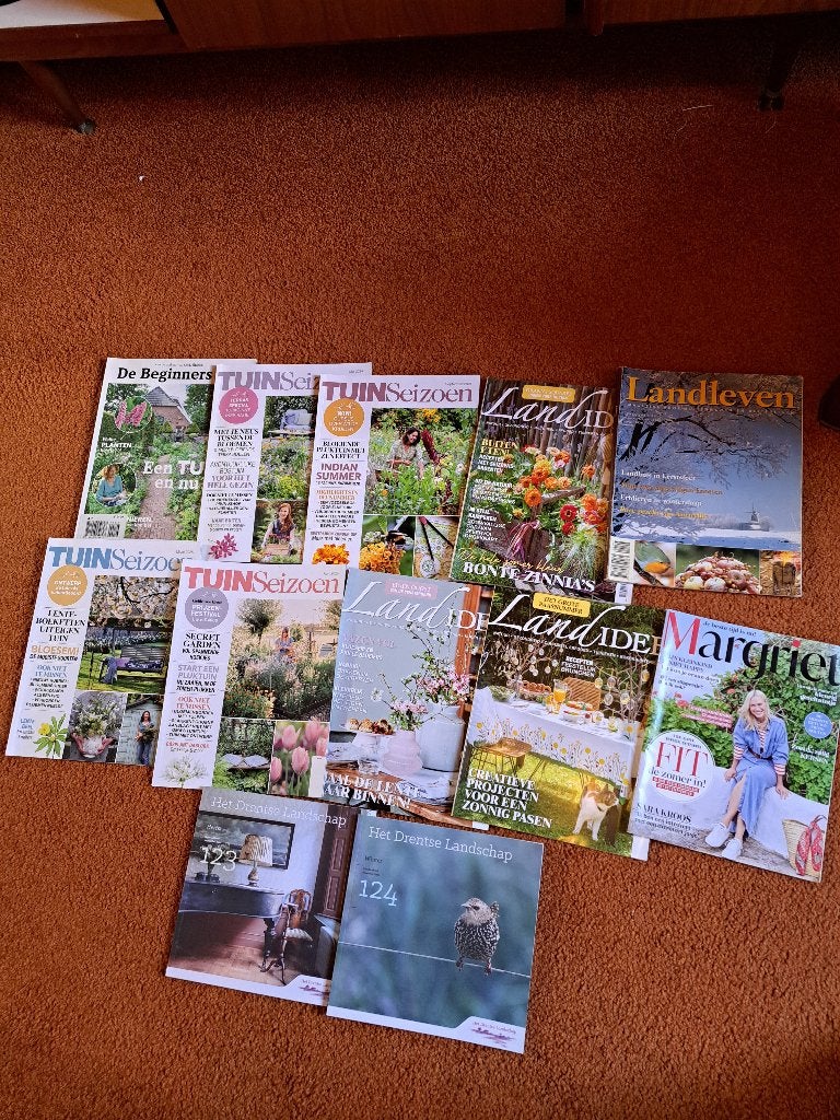 diverse tijdschriften, Ophalen of Verzenden, Zo goed als nieuw, Damesbladen