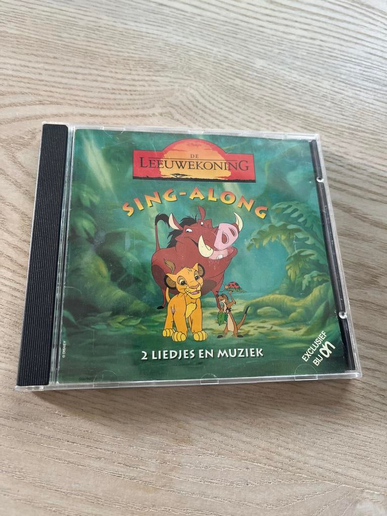 De Leeuwenkoning Sing-Along CD - Disney Muziek, Ophalen of Verzenden, Gebruikt, Muziek, 3 tot 5 jaar