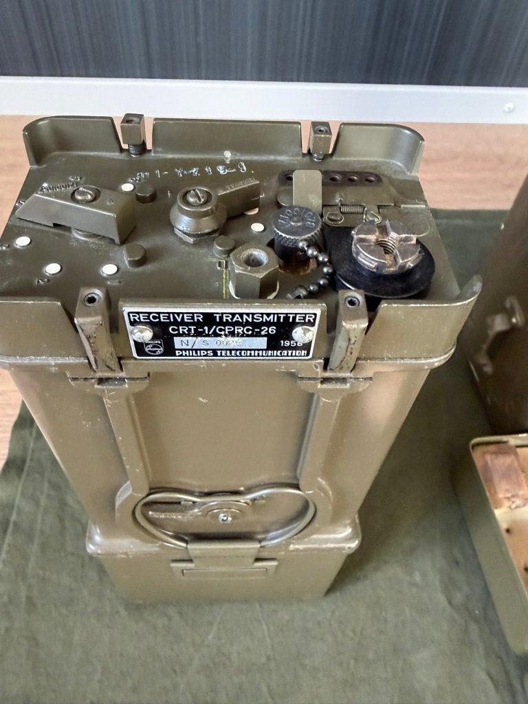 Landmacht jaren 50 PRC-26 Philips, Verzamelen, Militaria | Algemeen, Ophalen of Verzenden, Landmacht, Nederland, Overige typen