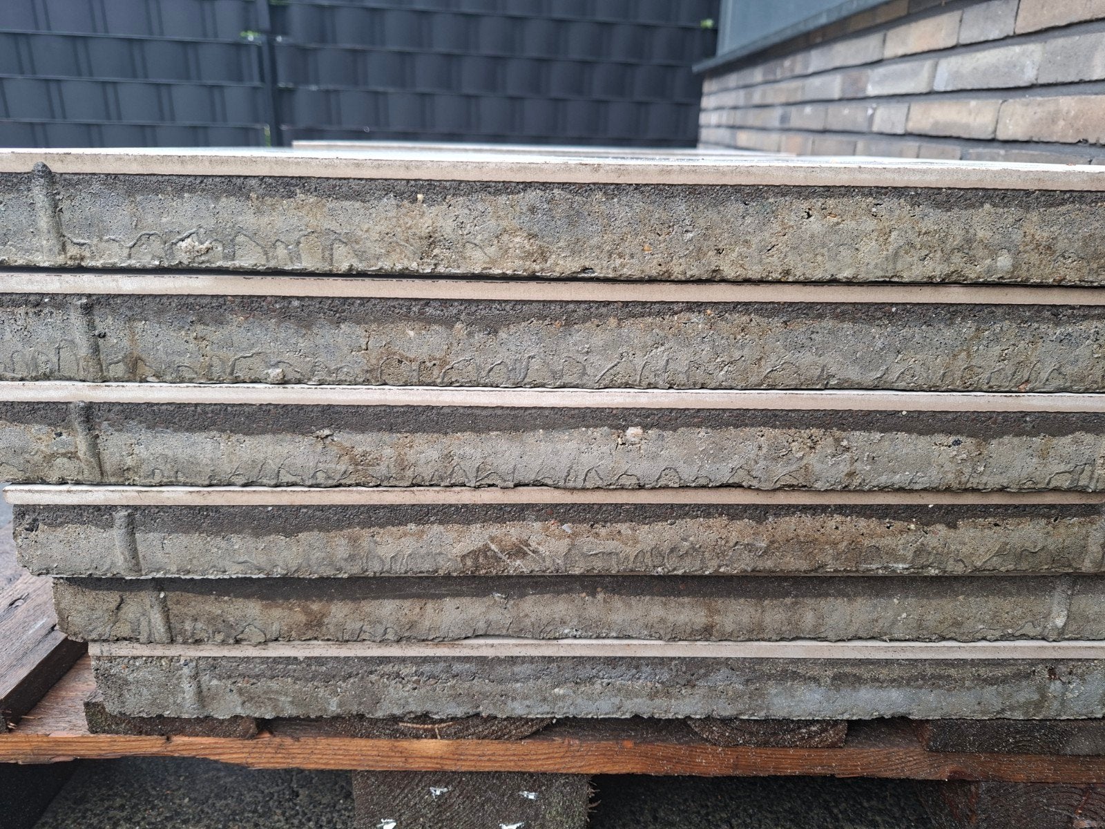 60x60 keramische tegels betonlook, Ophalen of Verzenden, Zo goed als nieuw, Overige typen
