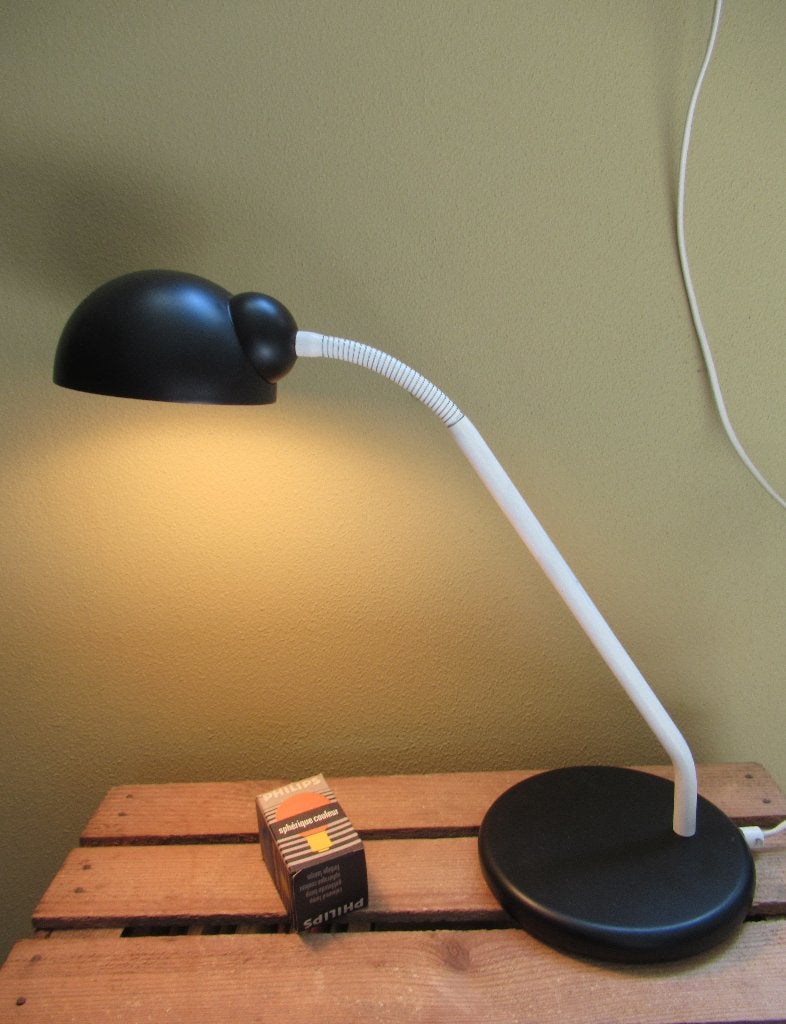 Middel grote vintage retro bureau lamp tafellamp Massive, Ophalen of Verzenden, Huis en Inrichting