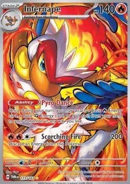INFERNAPE 173/167 - TWILIGHT MASQUERADE, Hobby en Vrije tijd, Ophalen of Verzenden, Nieuw, Losse kaart, Foil