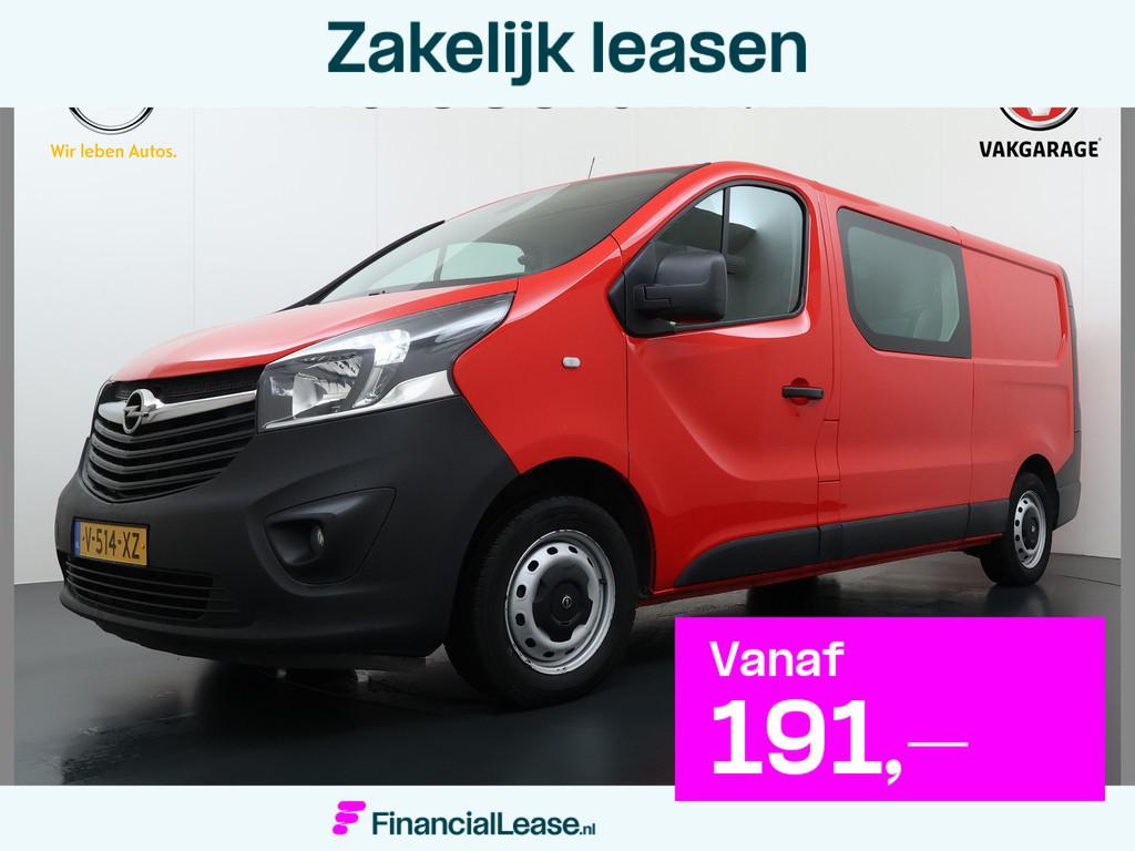 Opel Vivaro D126PK Dubbele Cabine 5-Persoons L2H1 Trekhaak C, Voorwielaandrijving, Stof, Gebruikt, 1601 cc