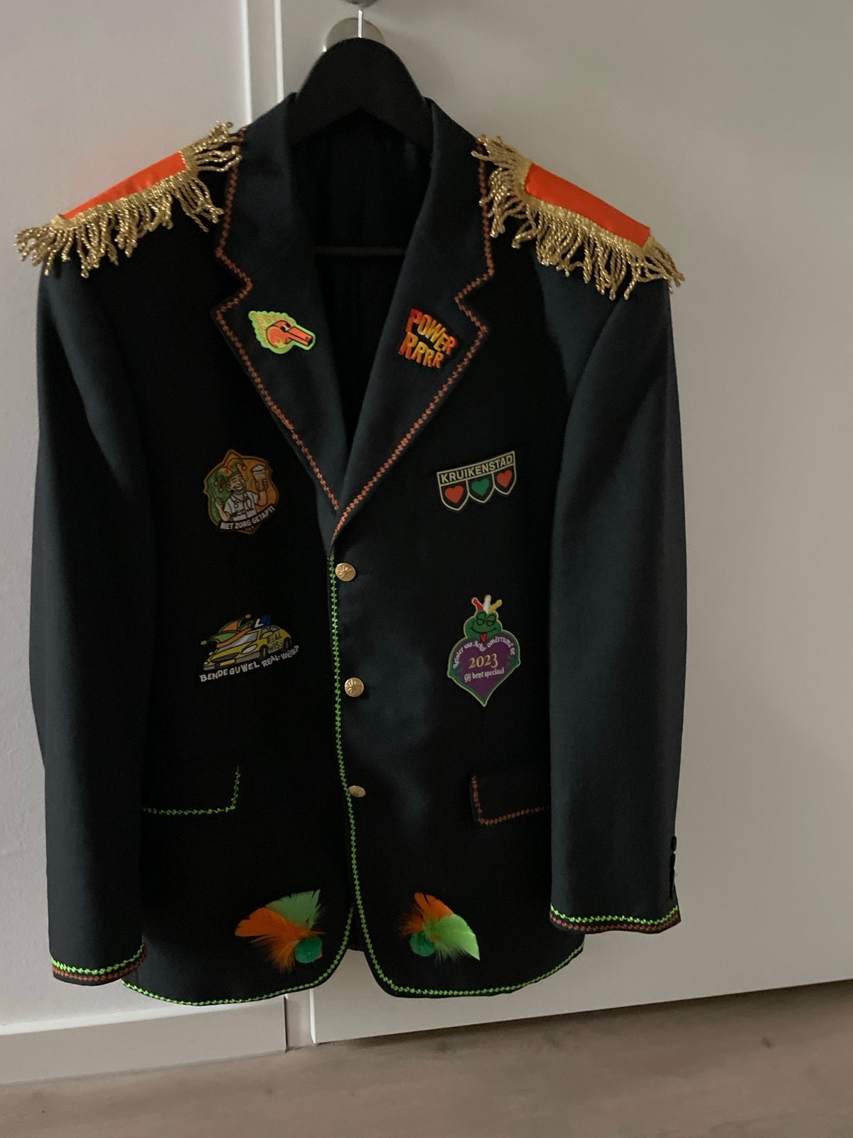 Carnavalsjasje Kruikenstad - Maat L/XL, Carnaval, Ophalen of Verzenden, Kleding, Maat 56/58 (XL)