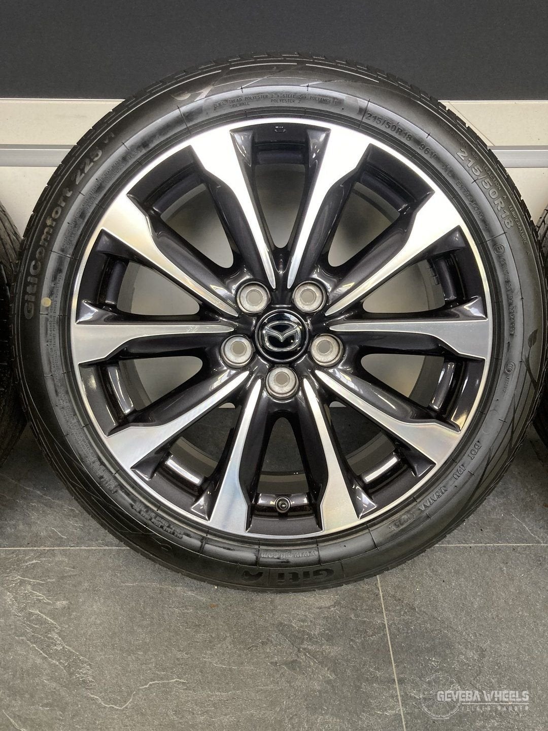 18” originele Mazda CX3 velgen + banden 5x114.3 215/50/18, 18 inch, -, -, Banden en Velgen
