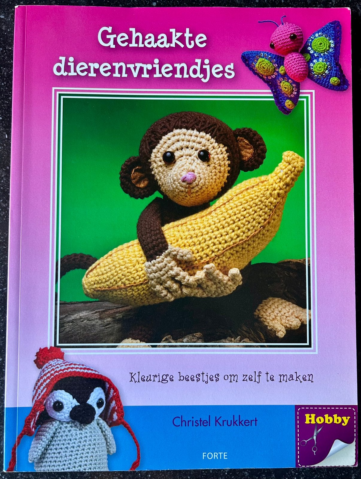 Christel Krukkert - Gehaakte dierenvriendjes, Breien en Haken, Ophalen of Verzenden, Zo goed als nieuw, Christel Krukkert