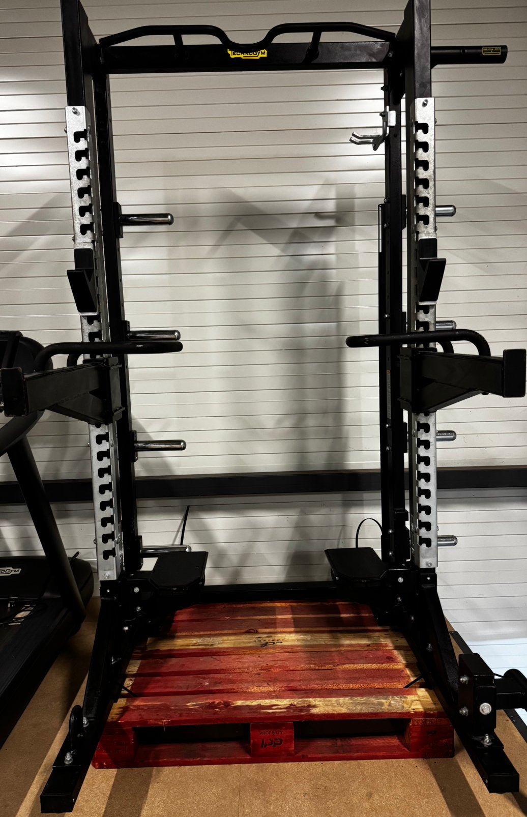 COMPLEET Technogym Pure Strength Olympic Half Rack Black, Ophalen of Verzenden, Overige typen