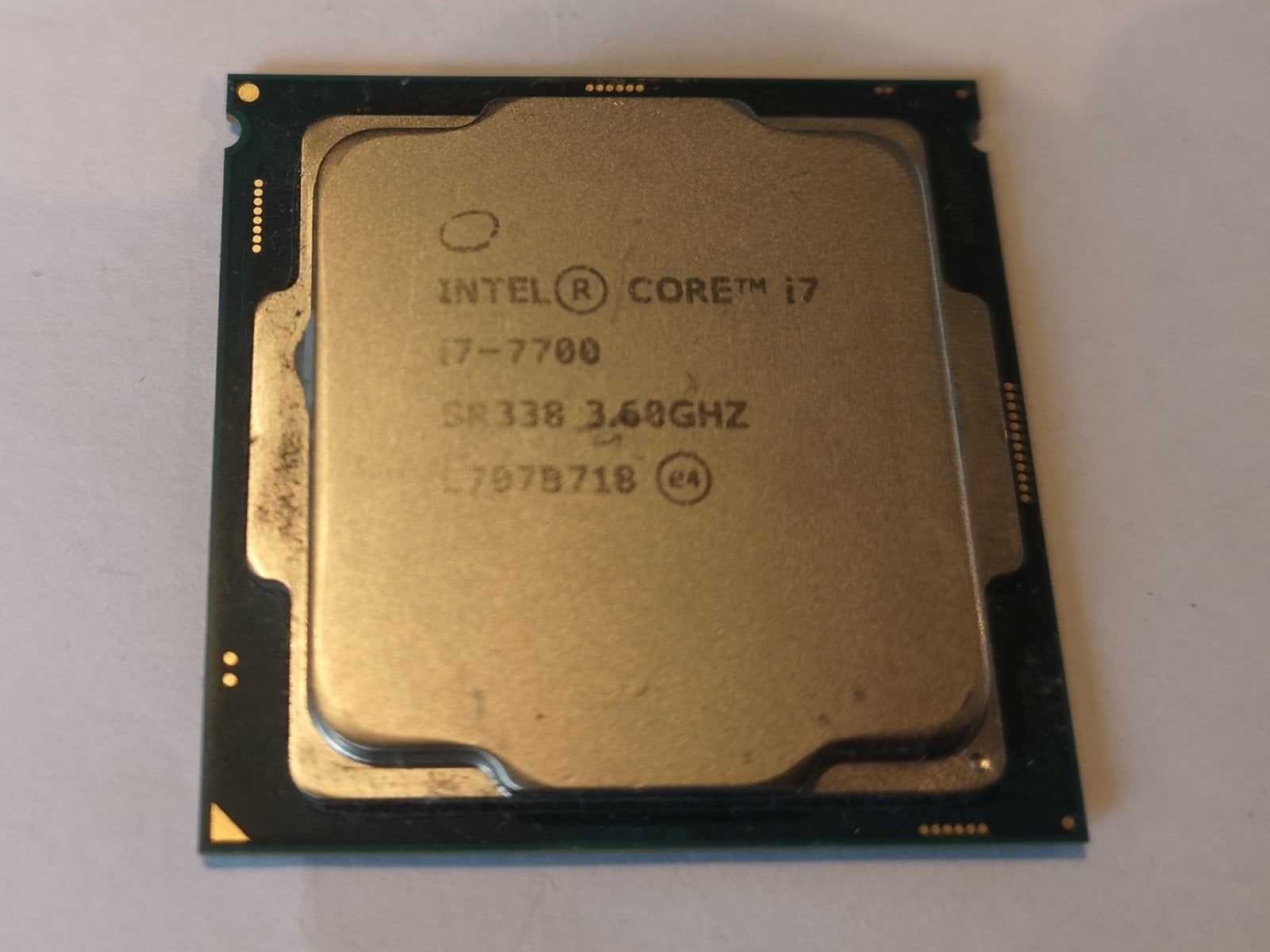 Intel Core i7-7700 Processor - 3.60GHz, SR338, LGA 1151, 4-core, Ophalen of Verzenden, 3 tot 4 Ghz