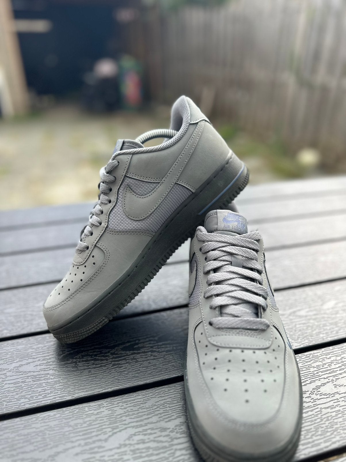 Nike Air Force 1 Low '07 LV8 Smoke Grey Anthracite Diffused, Ophalen, Overige kleuren, Sneakers of Gympen, Zo goed als nieuw