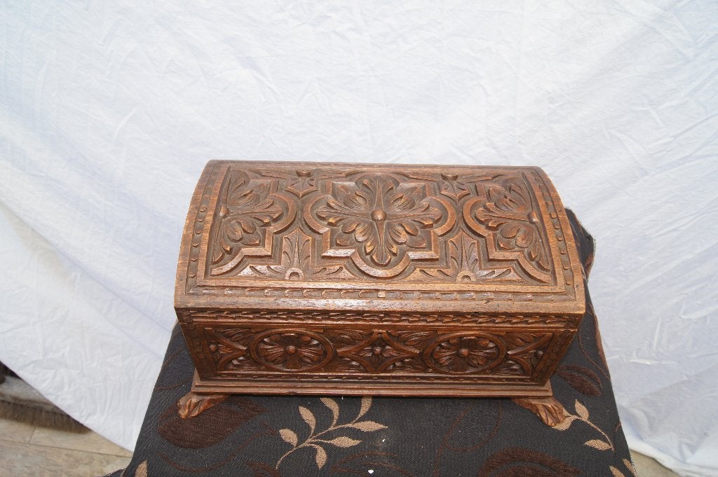 Houten kist, Ophalen of Verzenden, Hout, Houtsnijwerk, Overige onderwerpen