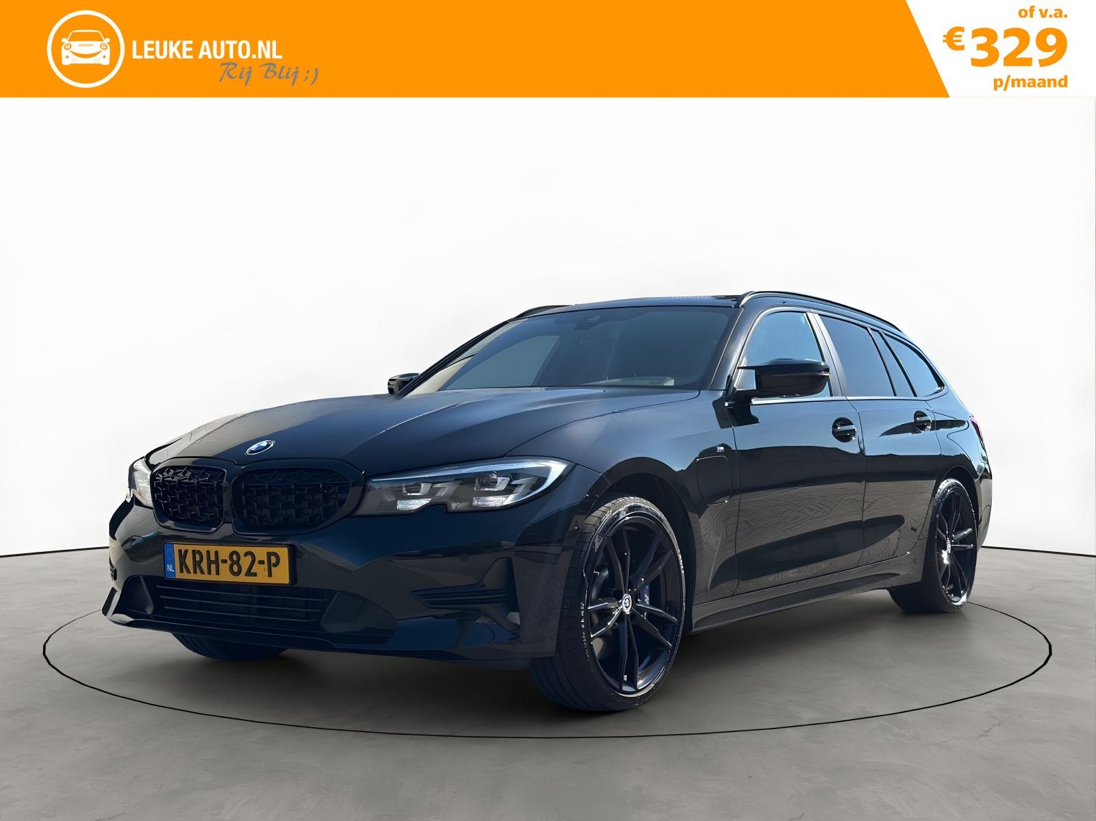BMW 3 Serie Touring 330E 292PK M-Sport Shadow Dode-Hoek Came, Auto's, 1998 cc, Achterwielaandrijving, Gebruikt, 4 cilinders