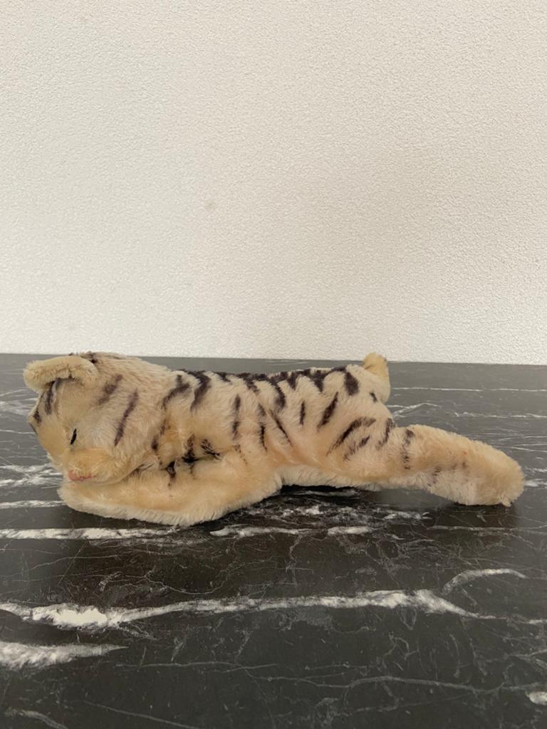 Steiff poes zonder knop 35 cm, Ophalen of Verzenden