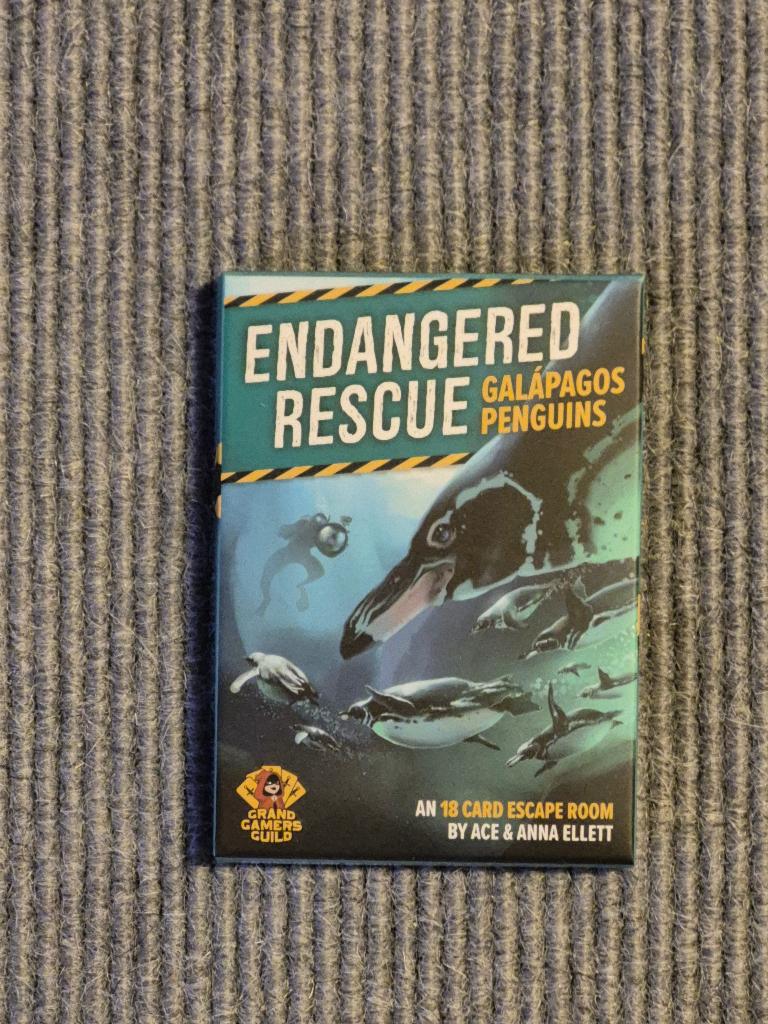 Escape room Endangered rescue galapagos penguins, Ophalen of Verzenden, Nieuw