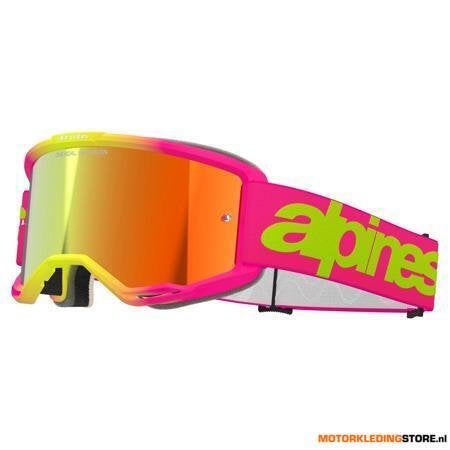 Alpinestars Vision 5 Wordmark MX Goggle, Roze, Ophalen of Verzenden, Nieuw met kaartje