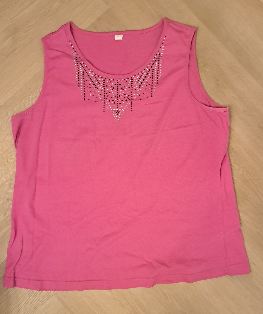 Chique zomershirt - 50, Roze, Shirt of Top, Ophalen of Verzenden, Onbekend