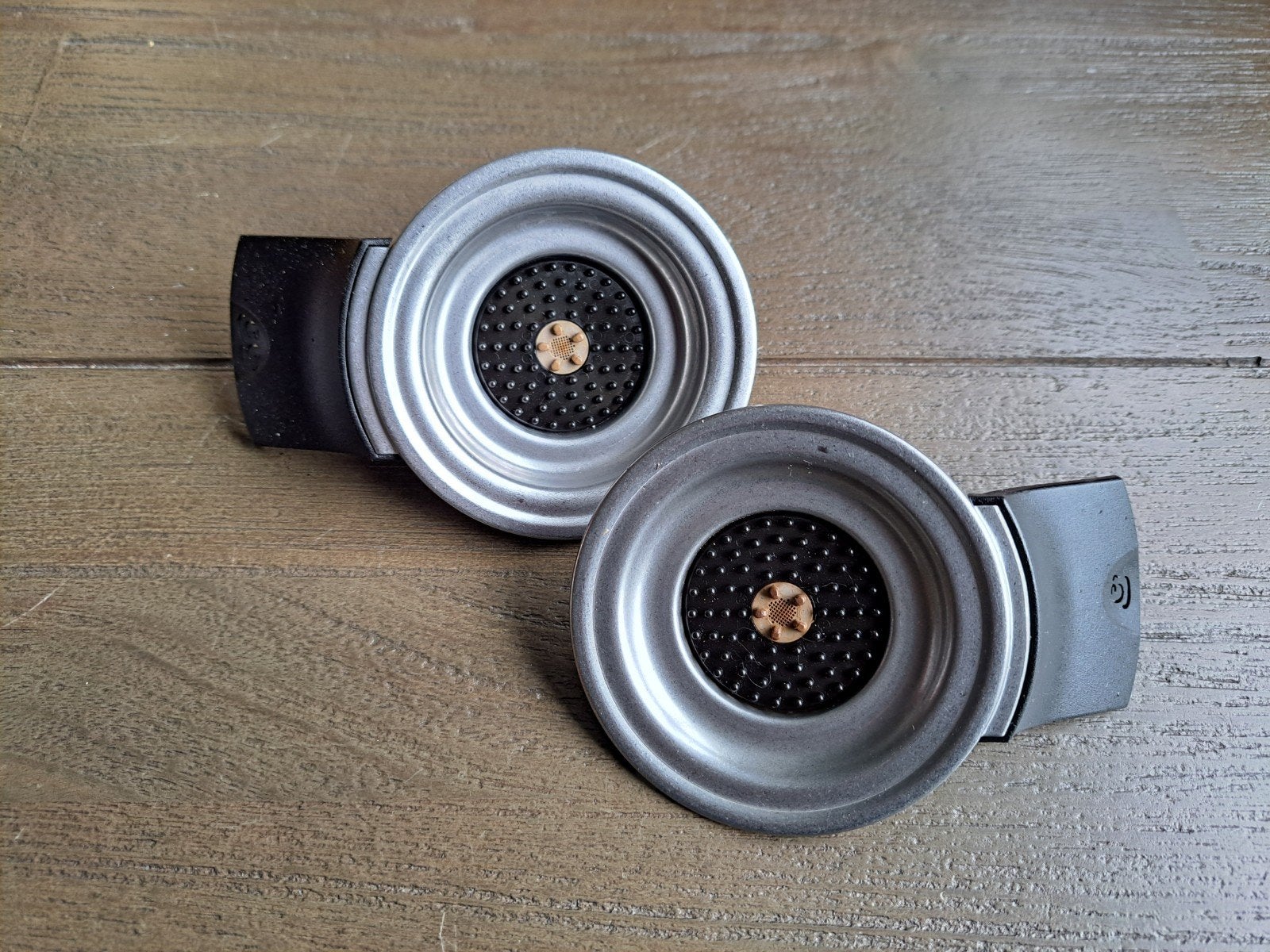 Set van 2 koffiepadhouders | Samen € 10,-, Gebruikt, Ophalen of Verzenden, Philips, Senseo