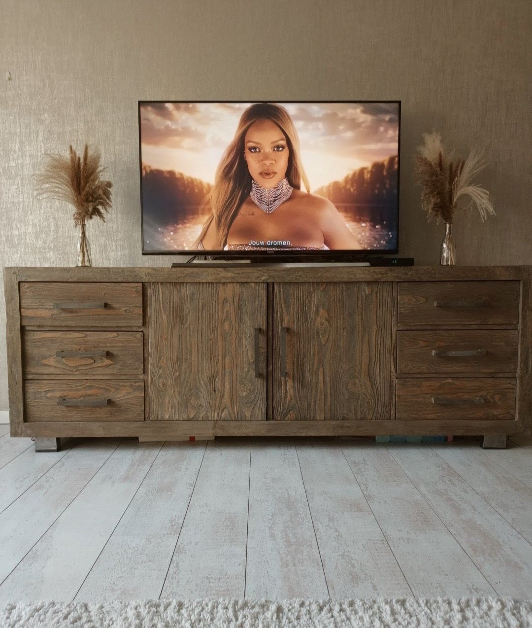 Compleet meubelset Alezio Pine Antique Grey van Prontowonen, Ophalen