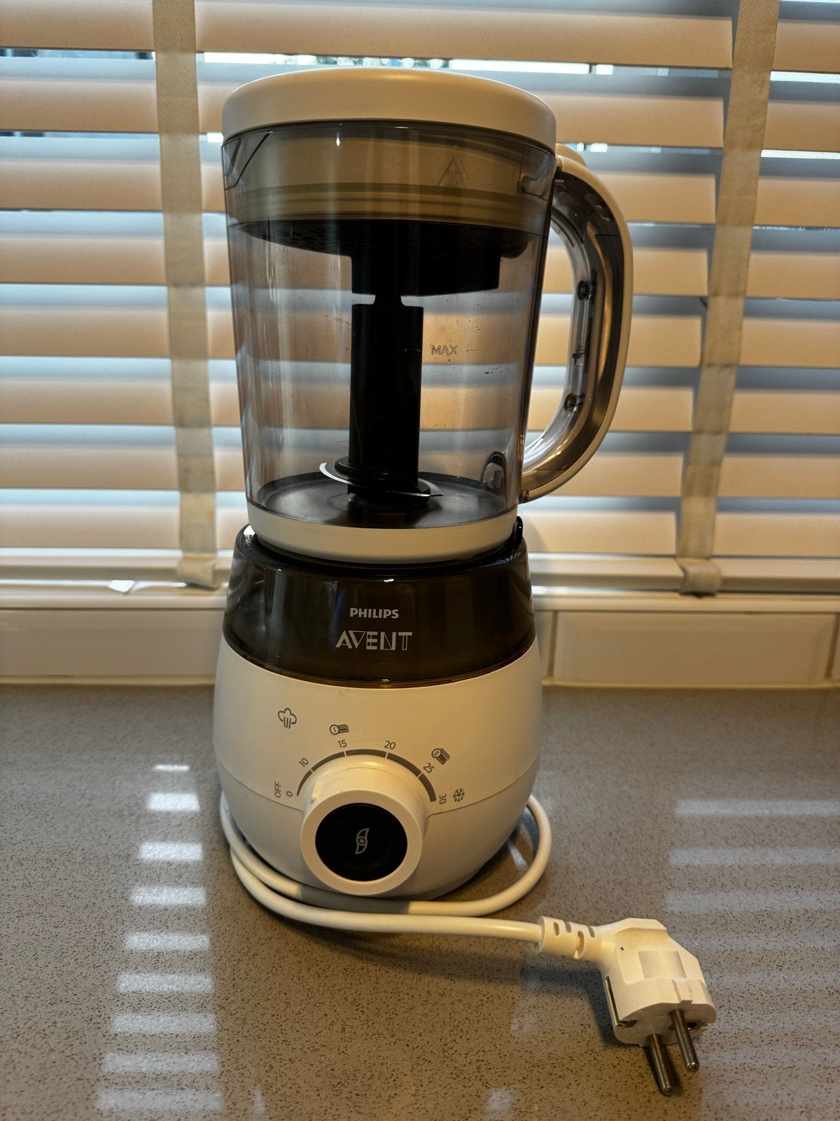 Philips Avent Stomer Blender 4-in-1 Babyvoedingmaker, Gebruikt, Stoomfunctie, Babyvoedingmaker, Philips Avent