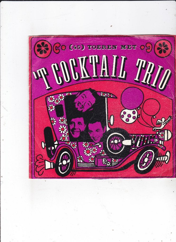 7"Single 'T Cocktail Trio - (45) toeren met "t Cocktail Trio, Ophalen of Verzenden, Gebruikt, 7 inch, Nederlandstalig