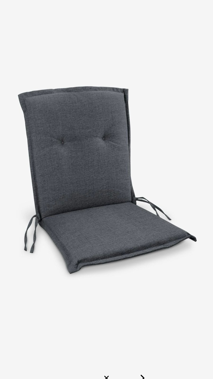 6x GUDHJEM Tuinkussens donkergrijs - Zo goed als nieuw, Tuin en Terras, Tuinmeubel-accessoires, Ophalen, Zo goed als nieuw