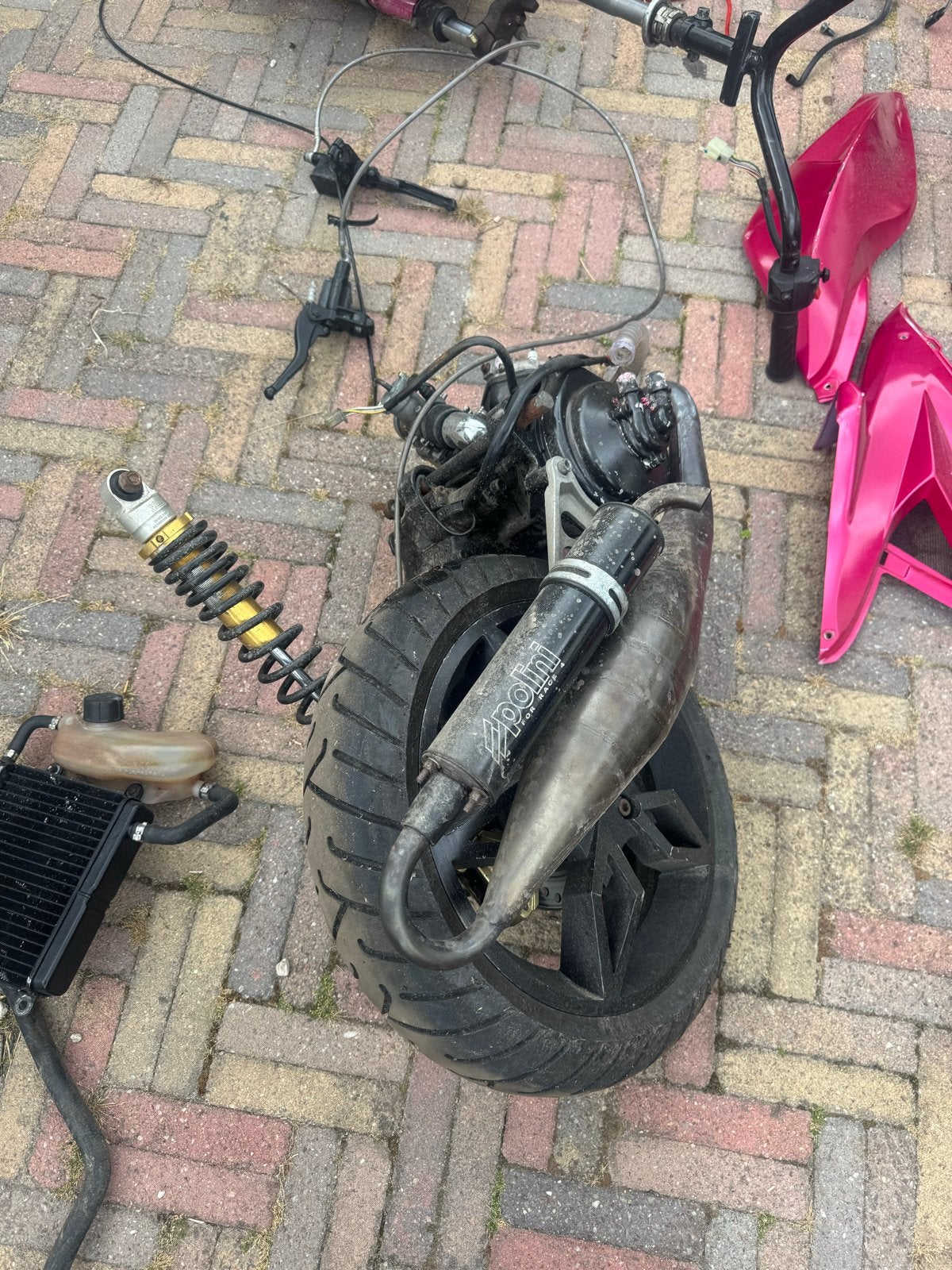 Yamaha Aerox 70cc motorblok, Ophalen, Gebruikt, Blok, Yamaha