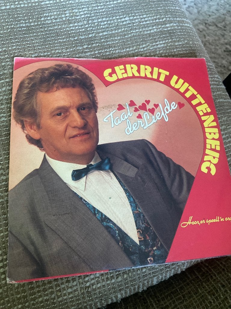 Gerrit Uittenberg - Taal der Liefde (Vinyl Single), Cd's en Dvd's, Vinyl Singles, Gebruikt, 7 inch, EP, Schlager