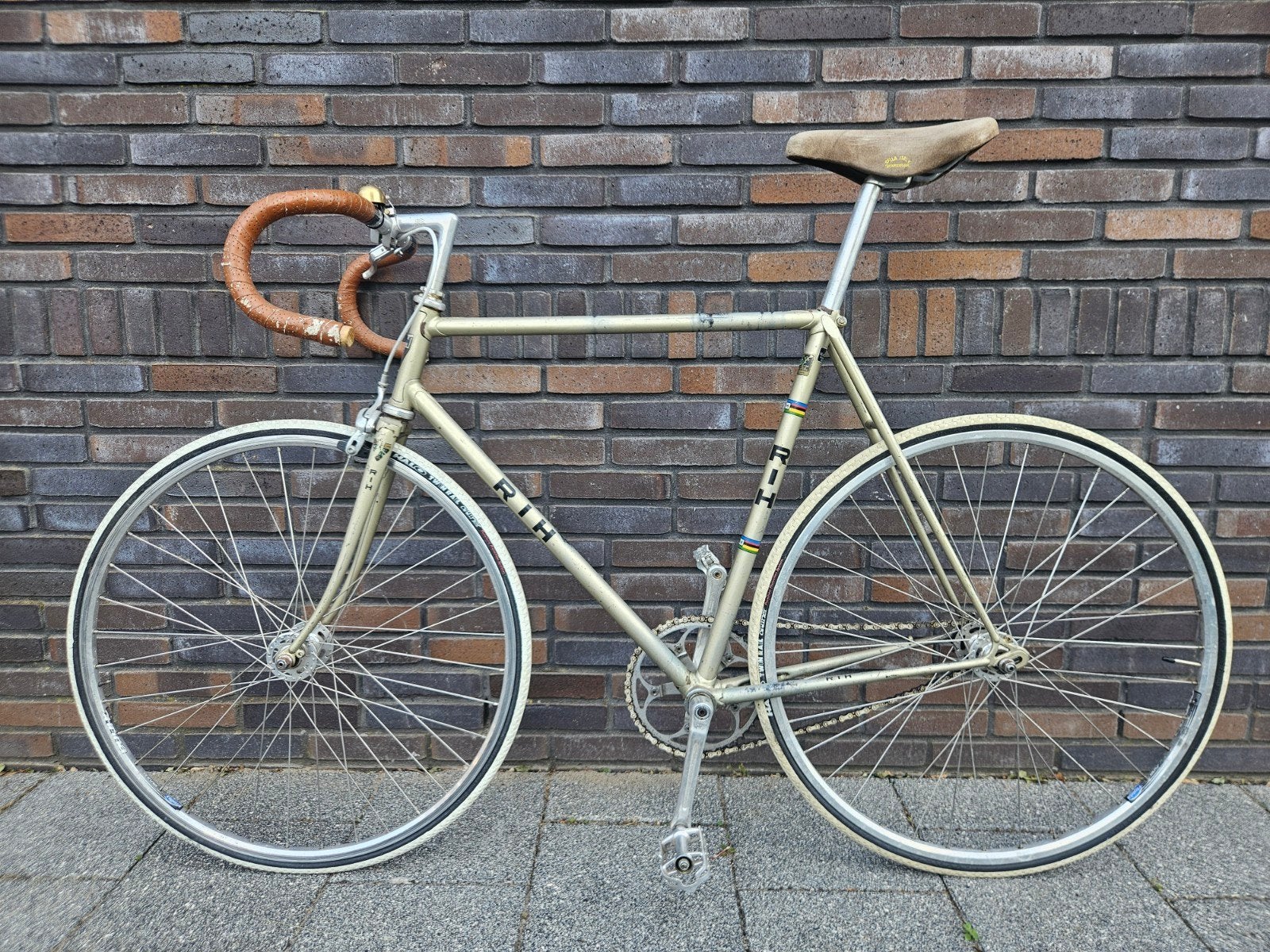 Vintage RIH racefiets - omgebouwd naar fixed gear, Overige merken, Minder dan 10 versnellingen, Gebruikt, Staal